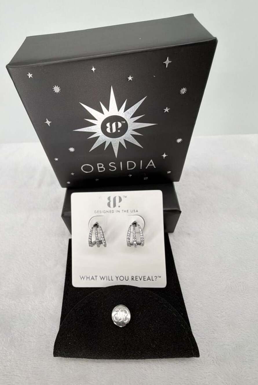 BP Obsidia Clawed In Confidence Hoops Hematite